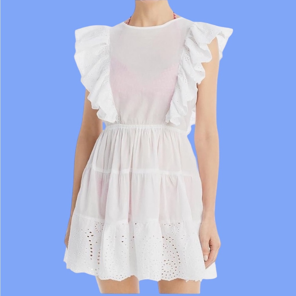 NWT Aqua (Bloomingdales brand) Cover Up Mini Dress Vacation Resort Beach